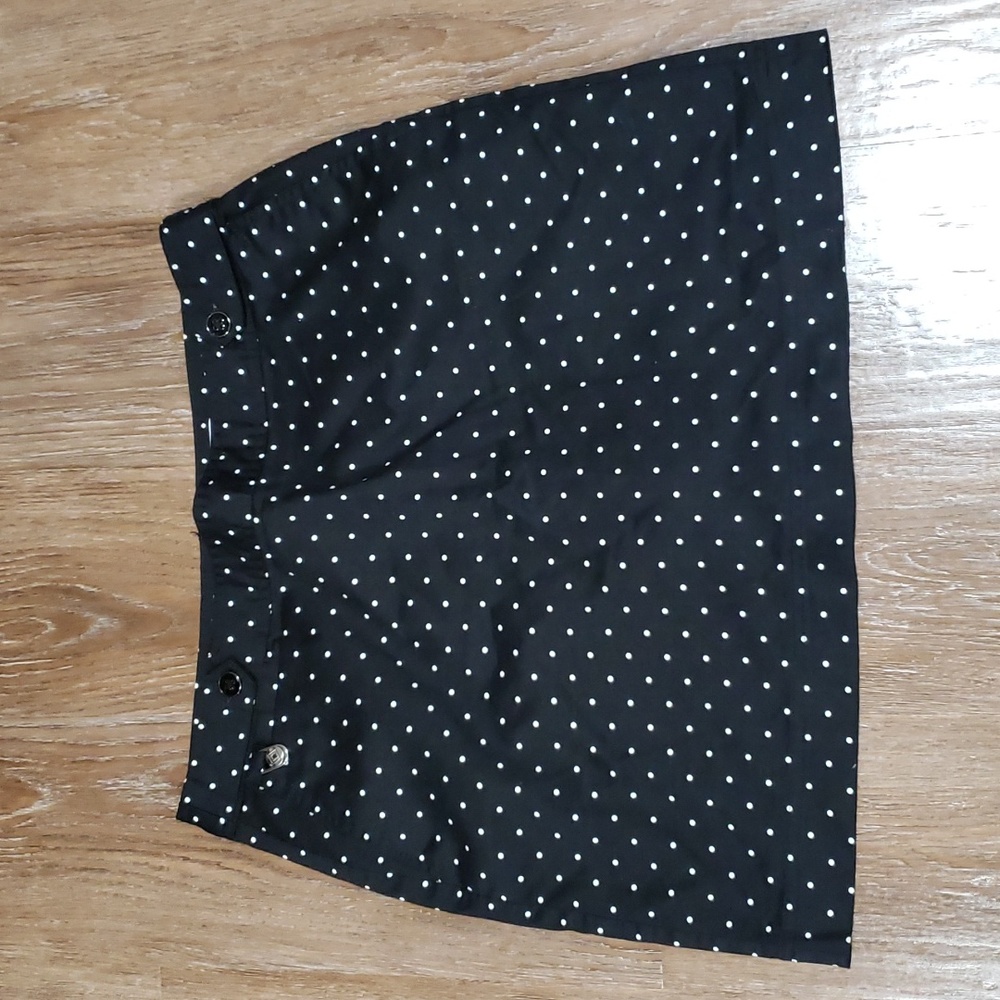 (14) Liz Claiborne Stretch Polka Dot Classic Patterned Skort Golf Casual Outdoor